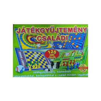 125 játékgyűjtemény egy dobozban
