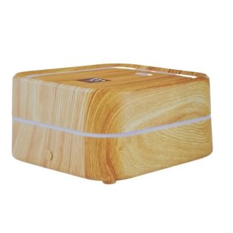   SilverHome Cube Aromaterápiás párologtató LED fénnyel - fenyő