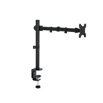   Gembird fekete állítható asztali tartó konzol 13"-27"  -  max. 8kg támasz