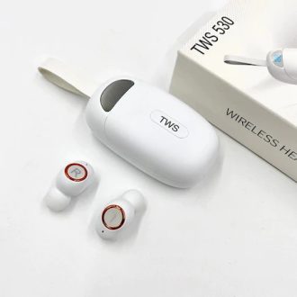   SilverHome Vezeték nélküli bluetooth fülhallgató fehér - TWS 530