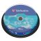 CD-R lemez, 700MB, 52x, 10 db, hengeren, VERBATIM "DataLife"