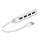 USB elosztó-HUB, 4 port, USB 2.0, SPEEDLINK "Snappy Slim" fehér