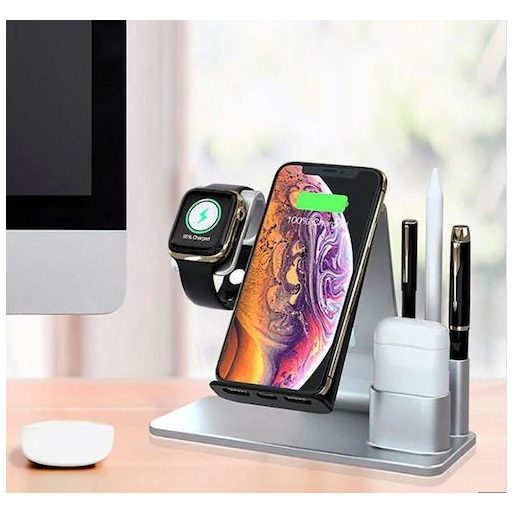 SilverHome Multifunkcionális töltőállomás 3in1