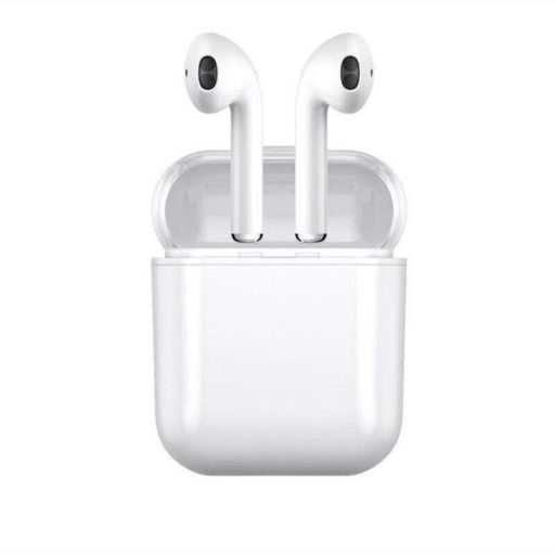 Bluetooth fülhallgató S68 TWS 5.0 fehér érintésérzékeny