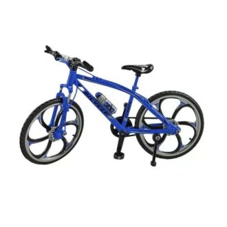   1:10 Méretarányú MTB Modellkerékpár - kék – Részletgazdag Gyűjtői Biciklimodell
