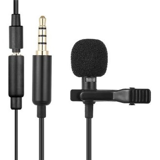   SilverHome Lavalier Csiptetős mikrofon + AUX bemenettel - JH-043-A