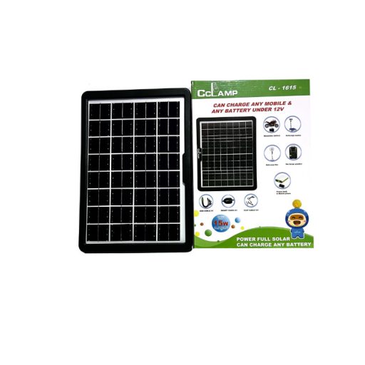 Hordozható Napelem CL-1615 – Ideális Megoldás Többféle Eszköz Töltéséhez