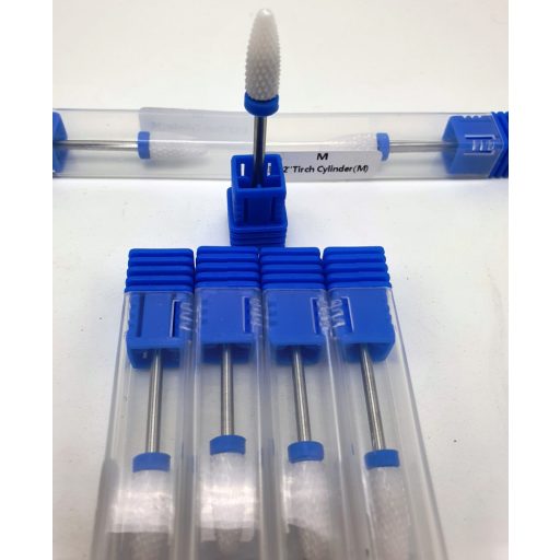 Kúpos kerámia csiszolófej finom - kék