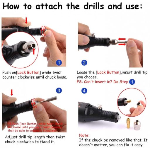 SilverHome 10V Körömcsiszoló gép - zöld