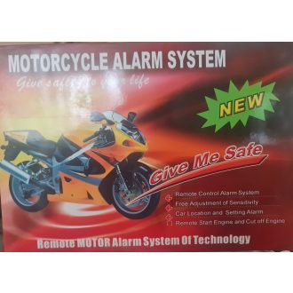 Motorkerékpár riasztó távkapcsolóval
