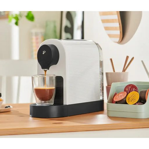 Tchibo Cafissimo Pure Plus 660836 Kávéfőző, 800 ml, 15 bar, 1250 W, kapszula, fehér