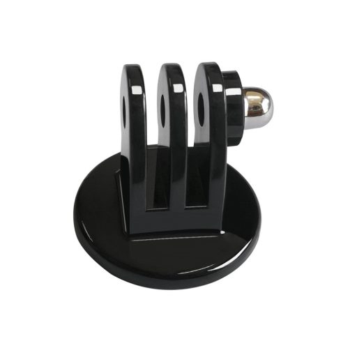 Akciókamera rögzitő adapter, tripod állványra és szelfi botra szerelhető, GoPro 8/7/6/5/4/3+/3, SJ4000l és más OEM sport kamerákkal kompatibilis, fekete