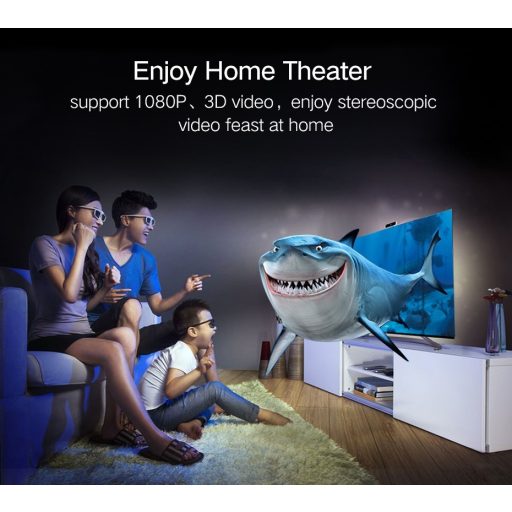 HDMI 2.0 hosszabbító kábel, 1.5 méter, fekete