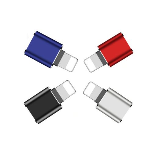 OTG átalakitó adapter (USB 3.0-ról Lightning), Fekete