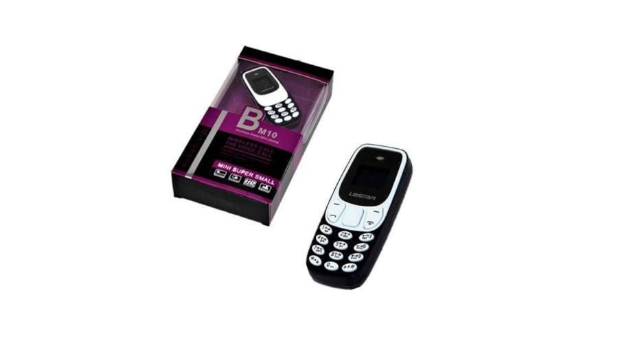 L8star BM10 nano méretű Mobiltelefon - szürke