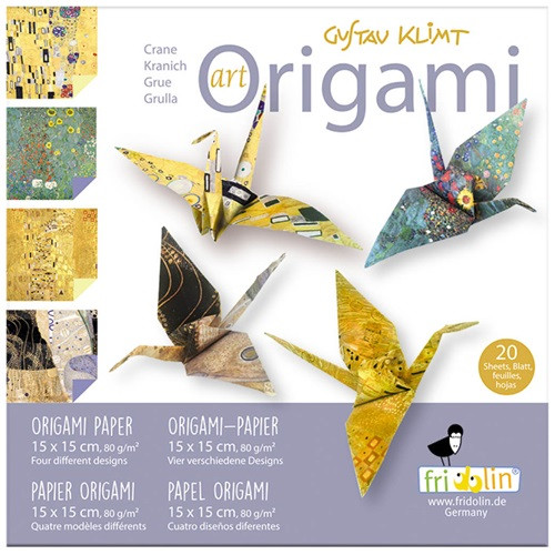 Origami Fridolin Art Klimt 15x15 cm 20 lap/csomag
